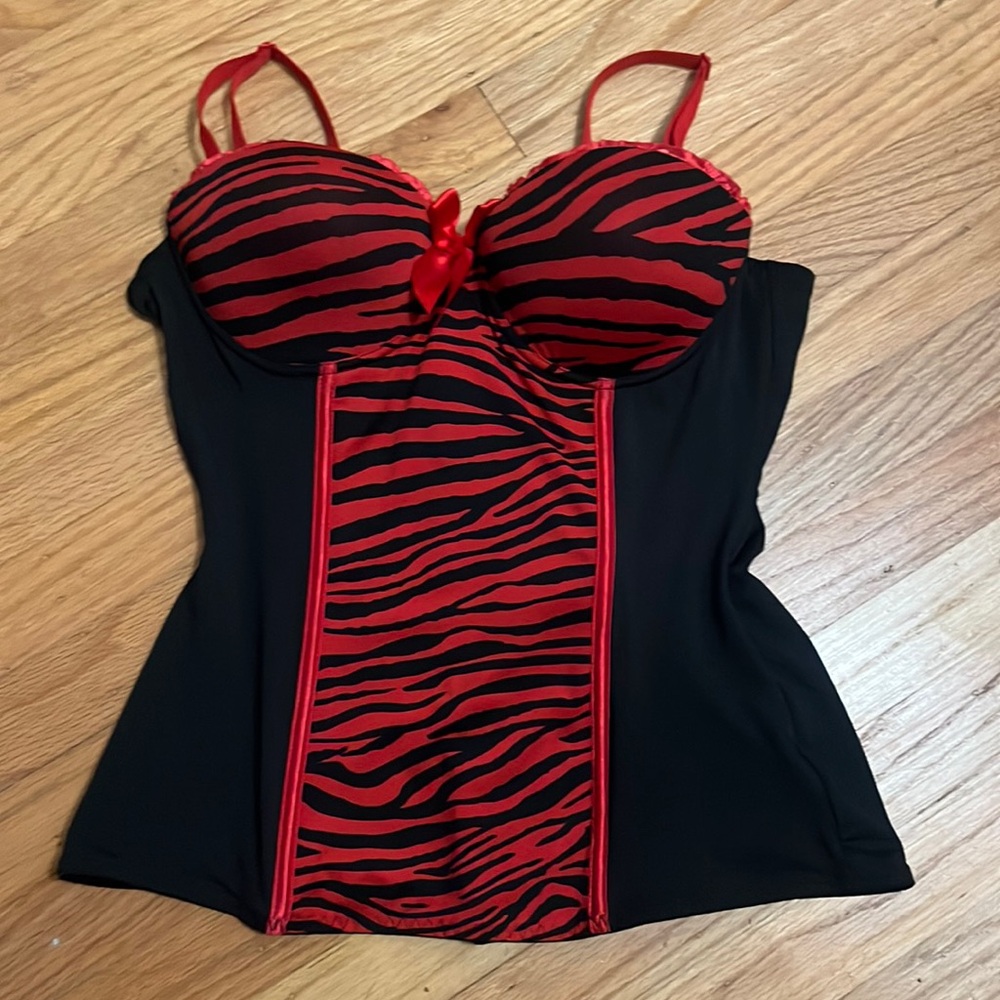 Morbid Threads Zebra Top - image 1